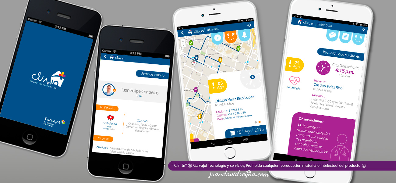 Para este caso es una extensión de la identidad visual aplicada en un dispositivo móvil (Android), teniendo en cuenta las características e intención del usuario en un Smartphone y siguiendo esa filosofía de lo didáctico e intuitivo mediante la orientación gráfica del usuario a través del diseño gráfico.