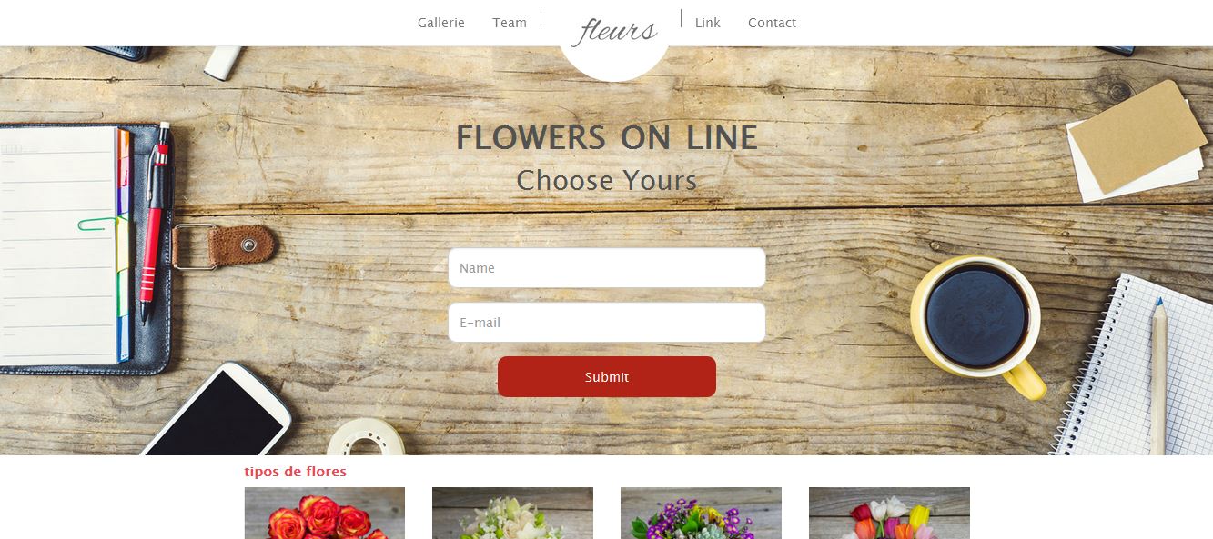 Ver maquetación Ejercicio de construcción HTML y CSS utilizando bootstrap. Diseño responsivo.