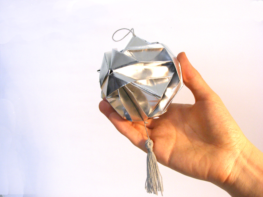 Kusudama para navidad