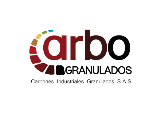 Logo carbones para empresa productora de Carbon industrial Granulado